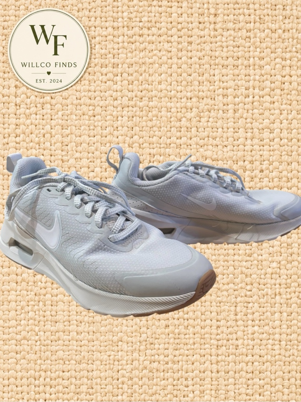 Nike Air Max SYSTM Women’s Size 8 Light Gray White Gum Sneakers IB4494-025